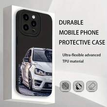 Funda de teléfono con temática de coche, moderna e innovadora, nueva y popular, hecha de material mate de alta calidad.Tiene un diseño a prueba de golpes para prevenir caídas, adecuado tanto para hombres como mujeres, compatible con varios modelos de incluyendo 16, 15, 14, 13, 12, 11, X, XR, XS, 8,, SE,, Plus y de la serie Pro, lo que lo hace perfecto para todos los usuarios. - Colores mixtos - Ver 7