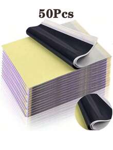 100pcs Professional Tattoo Transfer Paper Stencil Sheets,A4 Size 4 Layers For Tattoo Designs & Supplies (Temporary Tattoo Template),Ideal For Tattoo Artists, Beginners & DIY Enthusiasts,Perfect For Tattoo Practice, Permanent Makeup & Body Art,Great For Christmas Gifts & Halloween Costume Parties