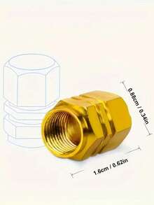 Um Conjunto de 30 Tampas de Válvula de Liga de Alumínio para Carros e Bicicletas, Tampas de Pneu Duráveis de Cinco Cores Feitas de Metais Vermelho, Azul, Preto, Dourado e Prata, Adequadas para Pneus, Válvulas e Conversores de Tamanho Geral