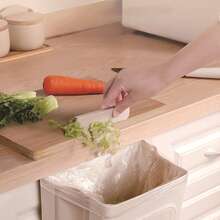 Hanging Trash Can, Hanging Kitchen Trash Can, 6L/11L Folding Trash Can, Thickened Large Diameter Trash Can, Compost Bin For Kitchen, Camping, RV, Bathroom, Bedroom, And Outdoor, A Must-Have For Home Storage