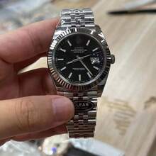 Cross-Border C Factory Mint Green Log Green Radish 41m Gray Dial 2836/3235 Movement Five Yuan Business Men's Mechanical Watch - Style 4 - View 3