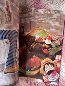 Recetario para piratas de One Piece libro recetas temáticas cocina divertida ilustrada inspirado en anime piratas ideas originales gastronomía fans colección regalo únicos - Libro único - Ver 3