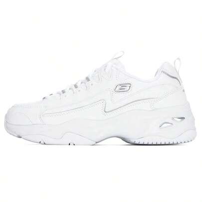 Skechers 女鞋休閒鞋 D'LITES 4.0 繫帶運動鞋日常輕便舒適旅遊運動鞋/37碼以上建議拍小半碼 896147-WSL