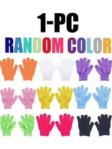 6只装可重复使用去角质沐浴手套,适用于搓洗、背部按摩、身体去角质,是理想的清洁用品,可选1/2/3/4/6/8/10/20/30/40只装,适用于沐浴、面部护理、SPA、洗手、深层去除死皮。 - 彩色 - 查看 21