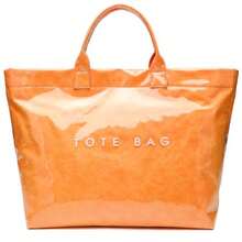 Stylish PVC Tote Purse For Women - Classy Handbag, Elevate Your Outfit With This Fashion Bag - 橘色 - 查看 1