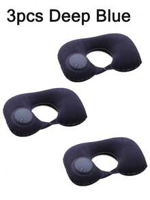 1/2/3个装充气颈枕,飞机旅行必备,符合人体工学的U型充气枕,贴合颈部曲线,便携轻巧,提供舒适支撑,缓解颈部压力,旅行必备 - 彩色 - 查看 24