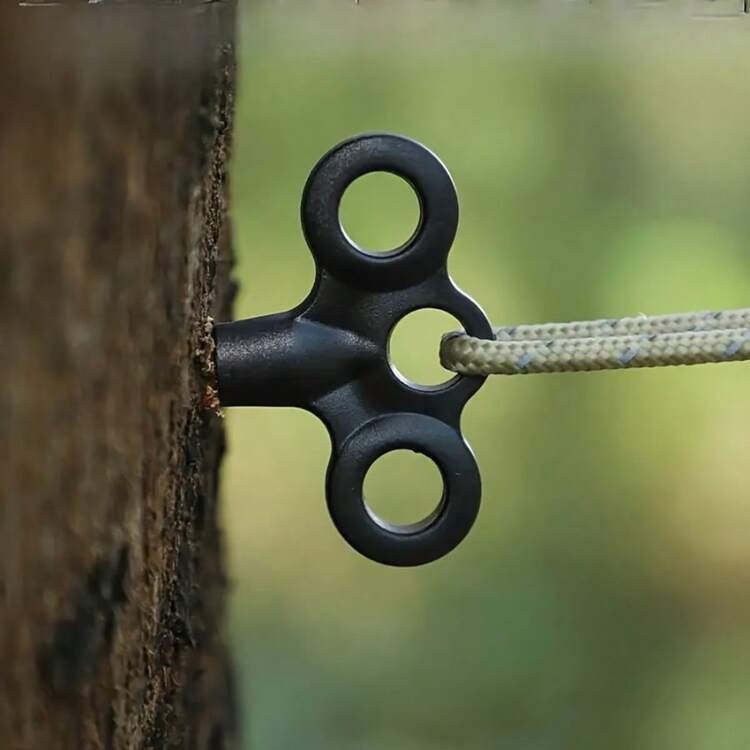 4 件装甲板钉帐篷桩木螺丝钩夜光旋入式眼钩树帐篷钉适用于户外露营徒步篷布拉绳帐篷绳拉线导绳甲板板背包天篷，适用于帐篷和遮蔽绳索固定，重型户外帐篷配件，耐用坚固，耐腐蚀材料，冒险爱好者的必备品 - 运动和户外 - 彩色 - 查看 1