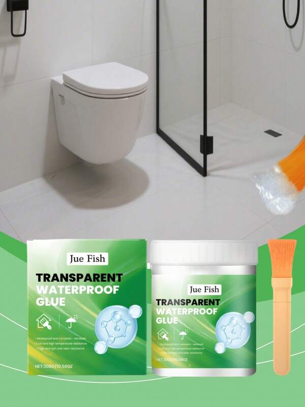 150g Transparent Waterproof Coating, Multi-Purpose Waterproof Sealant For Exterior Walls, Bathrooms, Toilets, Floor Cracks