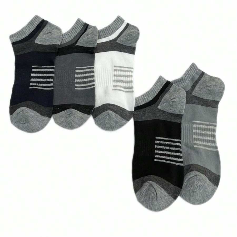 5/10/15/20 Lässige Sportsocken für Herren werden nach dem Zufallsprinzip versandt