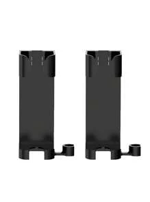 1 件免胶卷发器收纳架、直发器和吹风机收纳架、美容工具收纳架、壁挂式美发工具收纳架、卷发器收纳架、浴室插头壁挂架、塑料吹风机支架直发器梳子支架、浴室配件卧室配件