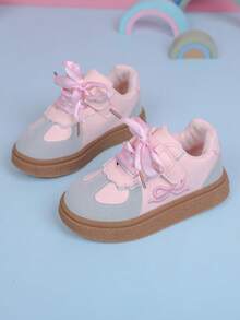 1双女童帆布运动鞋春夏新款儿童运动鞋中大童软底跑步鞋 - 粉色 - 查看 8