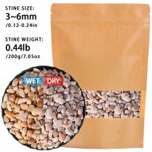 Natural Decorative River Stone - Mixed Color Pebble, Suitable For Aquarium, Garden, And Indoor/Outdoor Decorative Stone Crushed Stone, Suitable For Fish Tank Bottom Sand, Vase And Flower Pot Filling, Aquatic Plants, Micro Landscape, Mini Garden Natural Stone Mixture, Perfect For Halloween, Christmas, New Year