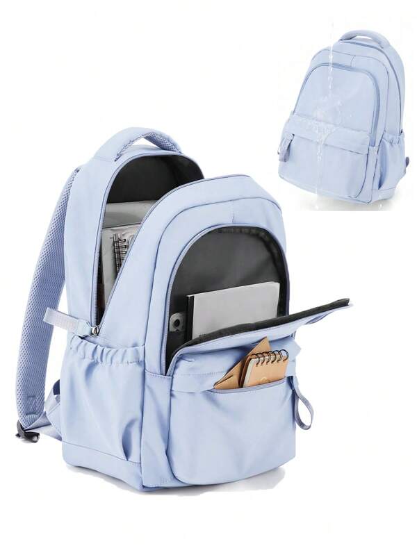 Backpack Purse Bookbag With Multi Compartments, Casual Men Black Backpack Travel Backpack Laptop Backpack Computer Bag Sports Pack Daypack Commuter Bag With Laptop Compartment For Men Boys Senior High School Student College Students, Perfect For Back To High School Middle School College Business Outdoor Hiking Travel Camping Sport, Gift For University Students Freshman Boyfriend Men Presents