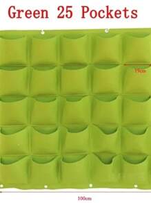 Wall Hanging Pockets Planting Bags Flower Pot Home Garden Grow Bag Garden Planter Vertical Suculentas Plant Pot Home Decor