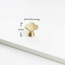 Round Brass Gold Furniture Handles For Drawers Bathroom Kitchen Storage Cabinet Pulls Wardrobe Shoe Cupboard Door Knob - Multicolor - View 8