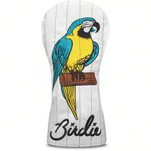 Parrot Pattern Golf Club Head Covers Golf Club Protective Sleeve Drive PU Material Better Protection Of Golf Clubs Utility Simple Style - White - View 14