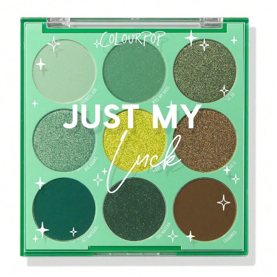 Colourpop Going Coconuts Eyeshadow Palette - Cool-Toned Neutral Eyeshadow Palette With Ultra-Velvety And Silky Finishes - High-Pigment Eye Makeup With A Long-Wearing Formula (0.3 Oz) - Chỉ là may mắn của tôi - Xem 1