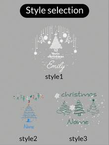 Personalisierte Weihnachtsornamente mit Namen, individuelle Weihnachtsbaumdekorationen, anpassbare Acryl-Ornamente, anpassbare runde Weihnachtsbastelbedarf, DIY-Ornamente, Weihnachten, Innen, Außen, Garten, Jahrestag, Keramik, Holz, Weihnachtsbaummuster, Raumdekoration, Junge, Mädchen, Mutter, Vater, Kinder