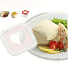 Sandwich Mold DIY Tool Heart Shape Bread Toast Maker Mould Cutter Love Breakfast Kitchen Bakeware - Multicolor - View 4