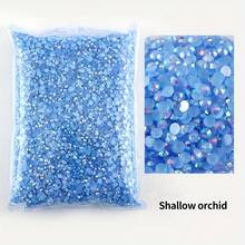 10000/5000/3000pcs/Pack AB 2-5mm Resin No-Hotfix Rhinestones Bulk Wholesale Flat Bottom Plastic Crystal DIY Glitter Cтразы Stone Rhinestone Gems, Diamond Art (Packaging Random) - Multicolor - View 8