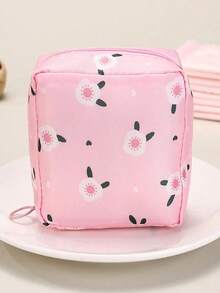 1pc Fashionable Multi-Functional Travel Organizer Bag - Ideal For Storing Toiletries, Sanitary Pads, Cosmetics - Convenient And Practical - 彩色 - 查看 7