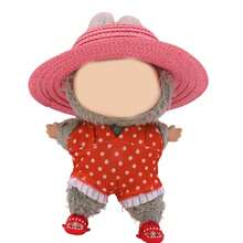 [Clothing Only] 17cm Fabric For Bikini, Doll Clothes, Summer Polka Dot Swimwear, Green Laabubu Doll Dress - Multicolor - View 4