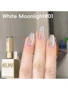 XEIJAYI 1pc Ice Candy Cat's Eye Gel Nail Polish - Peelable, UV/LED Soak-Off,  Glossy Finish For DIY & Salon Use-No Magnetic Stick Included - 彩色 - 查看 4