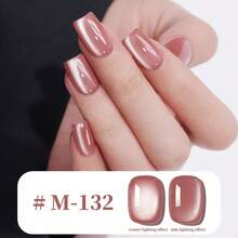 XEIJAYI 1pc Cat Eye Nail Polish Gel 2025 New Style Blue Purple Cat Eye Nail Art Suitable For Women's Nail Salon Design For Summer - Nhiều màu - Xem 10