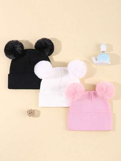 This Fashionable Knitted Cap Is A Lovely Accessory. It Is Suitable For Babies, Girls And Boys. It Can Be Hand-Washed And Is Very Warm. It Is The Perfect Choice For Your Baby's Daily Warmth, Outdoor Games And Party Gifts