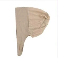 1pc Tie Back Mesh Net Inner Under Cap Modal Soft Stretch Jersey Cap Undercap For Dress - A - View 15