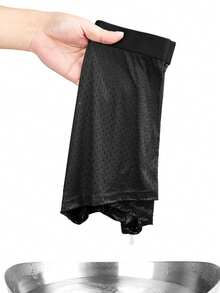 4条装男士冰丝内裤，网眼轻薄透气运动平角裤，舒适轻薄凉爽三角裤，大码短裤内裤，适合日常穿着、睡衣，男士礼物，圣诞礼物，平安夜礼物，送给男友的创意礼物，情人节礼物