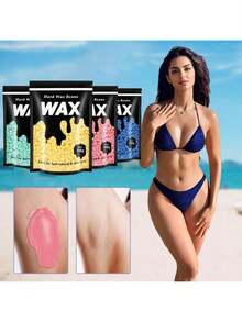 Hard Wax Beads 100G/300 Painless Wax Beans With 5 Applicators Wax Beads Hair Removal For Body Face Bikini Sexy And Hot - Nhiều màu - Xem 2