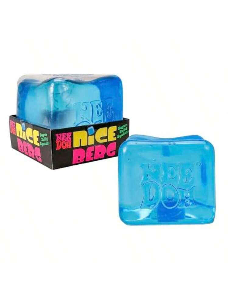 Schylling NeeDoh Nice Berg Giant NeeDoh Nice Cube Sensory Squeeze Toy ...