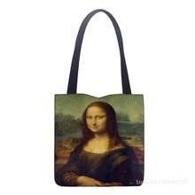 Nueva Bolsa de Mano de Pintura al Óleo de Van Gogh, Bolsa de Viaje de Arte Retro, Bolsa de Compras Portátil para Mujeres, Bolso de Mano Plegable de Alta Calidad para Damas - Verde - Ver 12