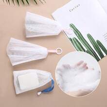 Foaming Net Face New Soap Body Wash Facial Cleanser Face Cleansing Beat Bubble Net Foam Net Bag Soap Bag1pcs