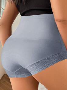 High Waist Slimming Pants For Women, Plus Size, Tummy Control, Postpartum Shapewear - Grey - View 4