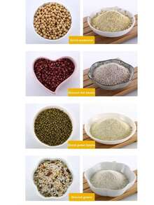 RAF 8 刀片不锈钢电动研磨机，适用于咖啡豆、谷物、坚果、胡椒和婴儿食品，多功能咖啡研磨机、谷物研磨机、坚果研磨机、香料研磨机、超细食物研磨机 - 美規A型插(110-127V) - 查看 8