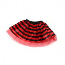 Conjunto de disfraz infantil de Halloween: alas de abeja/mariquita, falda tutú, diadema, varita y accesorios para fiestas de cosplay. - Rojo - Ver 3