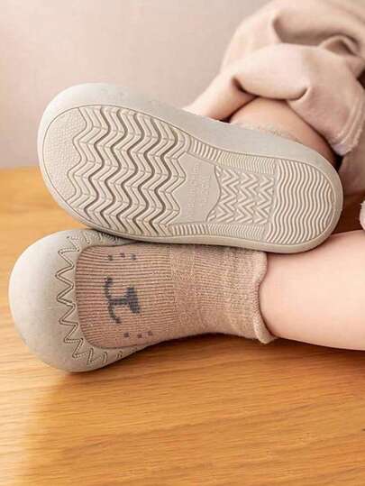 6-36 Months Kids Shoes Cute Fashion Soft Sole Infant First Walking Shoes, Boys' And Girls' Indoor Floor Anti-Slip Sports Shoes