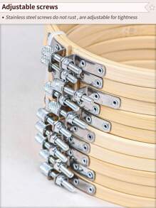 10 قطعة/مجموعة حلقات تطريز من الخيزران لل- DIY، إطارات تطريز، حلقات معلقة لأحلام الصائد، مناسبة لديكور المنزل، الزينة الجدارية، ديكورات هالوين وعيد الميلاد، إكسسوارات المكتب والسرير، زينة السيارة، الهاتف، سلسلة المفاتيح، الحقائب والملابس