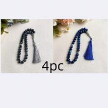 1pc 10cm Big Floral Beads 33pcs Delicate Muslim Prayer Beads, Original Handmade Colorful Arabic Tassel Bracelet - Multicolor - View 19