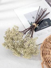 6/12/24 件满天星花束人造假满天星适用于婚礼新娘花束花环 DIY 插花花环家居办公室桌面装饰中心装饰真实触感，满天星人造花散装，真实触感仿品 - 彩色 - 查看 1