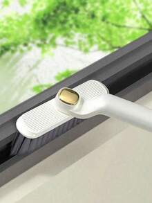 1 件装三合一浴室和厨房瓷砖清洁刷 360 度旋转缝隙清洁刷 - 硬毛、墙壁和地板清洁刷