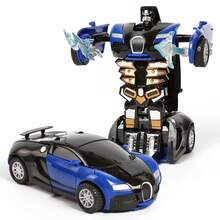 2025 New Hot Selling 1pc, Children's Transforming Toy Car, One-Key Transformation Collision, Intelligent Collision Transformation Car, Rear-Wheel Drive Car, Toy Car, Car, Boys' Game, Stitch Toys, Travel Toys, Classroom Fidget Toys, Mini Stuff, Bath Toys, Christmas Stationery, Stress Ball, Birthday Gift, Christmas Gift, Halloween Gift, Perfect Gift, Present