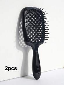 1支/2支装发梳，干湿两用透气梳，轻松梳理卷发，去除缠结，轻巧便携，适合所有发质，返校季、旅行度假必备，女士发饰，发梳，解结梳，梳子，后梳，发梳，边缘梳，解结梳，美发工具，美发用品，护发，卷发梳，理发师，美发设备，发型，美发，发梳，后梳，造型梳，卷发梳，边缘梳，发梳，梳发，发梳套装，梳发，卷发梳，解结梳，女士发梳，头发，旅行，美发产品，美发工具，美发用品，理发师，理发师配件，理发店，美发设备