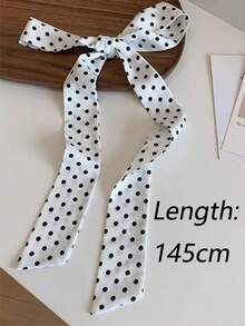 1 Stück/1 Paar Retro Punkte Seidentuch, eleganter langer Schal, vielseitig als Halstuch, Haarband, Gürtel, Taschendekoration (leichte Farbabweichungen möglich aufgrund von Chargenunterschieden), Haarzubehör, Haarzubehör für Frauen, Haarzubehör, Haarzubehör für Frauen, Haarzubehör, Haarstyling-Tools, Locken Haarzubehör, Herbst, Reise, Haarstyling-Tools, Accessoires für Frauen, Harzeug, Herbst, Haar, Haarzubehör, Reise, Haarzubehör für Frauen, Haarzubehör für Frauen, Haarstyling-Tools, Harzeug, Zeug, Schönheitszubehör, Geschenke, Reise, Geschenke für Frauen, Harzeug, Strumpfwaren-Füllungen