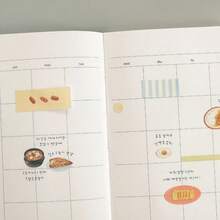 1 Tờ Giấy Nhãn Dán Thực Phẩm Tự Làm Suatelier Nhập Khẩu Từ Hàn Quốc, Dùng Cho Sổ Lưu Niệm, Sổ Nhật Ký Tự Làm, Văn Phòng Phẩm, Đồ Trang Trí Nghệ Thuật 1190, Đồ Dùng Sổ Lưu Niệm, Nhãn Dán Vui Nhộn, Nhãn Dán Máy Tính Xô, Nhãn Dán Điện Thoại Kindle - Nhiều màu - Xem 6