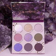 Colourpop Going Coconuts Eyeshadow Palette - Cool-Toned Neutral Eyeshadow Palette With Ultra-Velvety And Silky Finishes - High-Pigment Eye Makeup With A Long-Wearing Formula (0.3 Oz) - All Amethyst - View 7