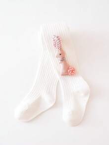 1 قطعة جوارب رفيعة للبنات، بنطلون ضيق للأطفال في فصلي الربيع والخريف - متعدد الألوان - مشاهدة 32