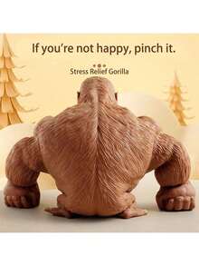 1 件大猩猩抗压挤压玩具：寻求幽默和恢复以缓解压力并获得乐趣的成年人的理想选择（随机包装） - 彩色 - 查看 5